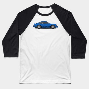 supercar 911 carrera rs turbo 1972 side blue Baseball T-Shirt